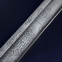 British Suakin Expedition 1854 Pattern Grenadier Guards Officer Sword, Ambrose Goddard 19